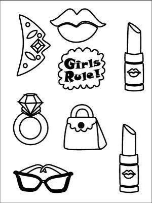 AA108  Hard Plastic Chocolate Mould Girly Lips 6x4cm