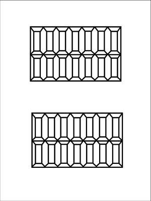 AA25 Hard Plastic Chocolate Mould Chocolate Bar Slab 10.5x6.2x1cm
