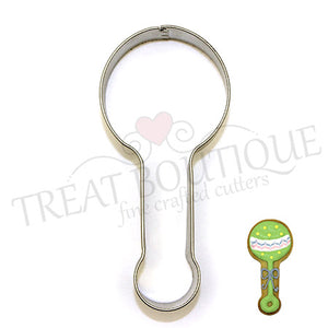 Treat Boutique Metal cookie cutter Baby Rattle