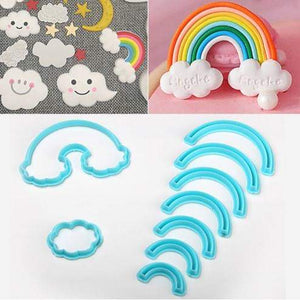 Rainbow and cloud cutter set