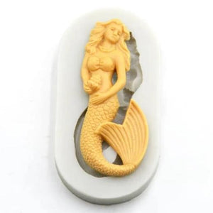 Fondant mermaid silicone mould A
