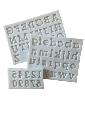 Silicone Mould Alphabet