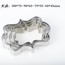 Frame Box Metal Cookie Cutters Set