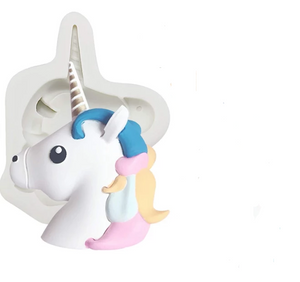 Large Unicorn head silicone mould