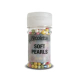 Nicoletta Sprinkle pastel rainbow soft pearls, 35g