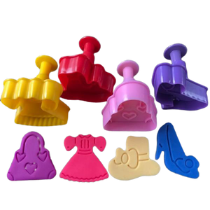 Dress, shoe, Handbag plunger cutter set