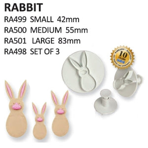 Small Bunny Rabbit Easter Plunger cutter