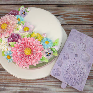 Large Daisy flowers silicone mould