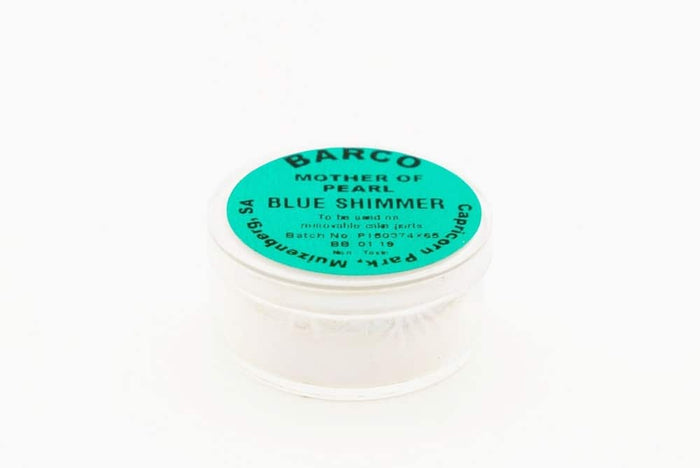 Barco Green Label Mother of Pearl Powder Blue Shimmer 10ml