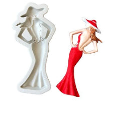 Silicone Mould Fashion Lady
