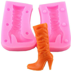 Silicone Mould 3D Boot 6cm