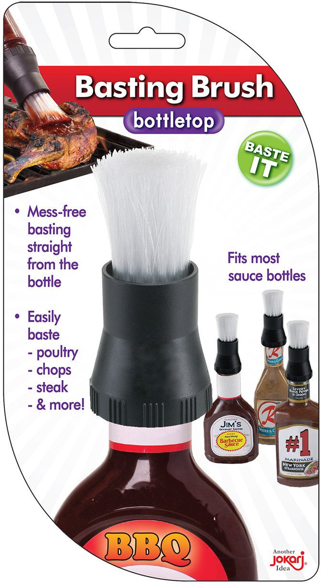 Basting brush bottle top