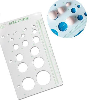 Fondant size guide
