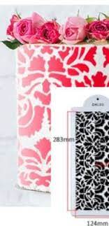Cake Decorating Stencil CH180
