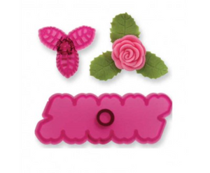Shape Pop It Mould Plastic Cupid Rose Set