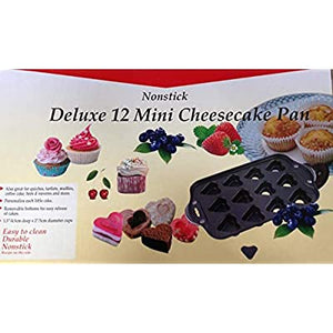 Deluxe 12 mini Cheese cake pan