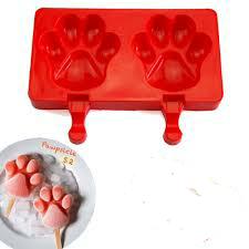 Siliko Ice Cream cakesicle  popcicle mould paws