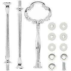 Metal cake stand bits Silver