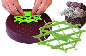 Nr25, Fondant clay embosser Diamond quilting