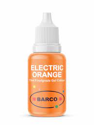 Barco Food Grade Gel Electric Orange 15ml
