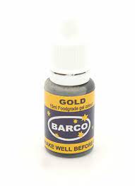Barco Food Grade Gel Gold 15ml