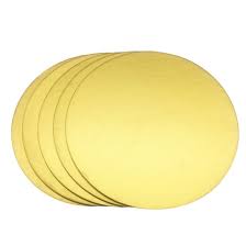 Cake Board Gold Shining Round 20cm