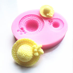Silicone Mould Sunhat,hat 3.5cm