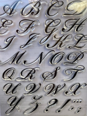 Cake Decorating Stamp Set