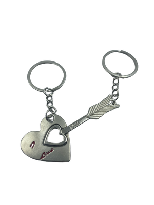 Couple Keyring Love Valentine Arrow