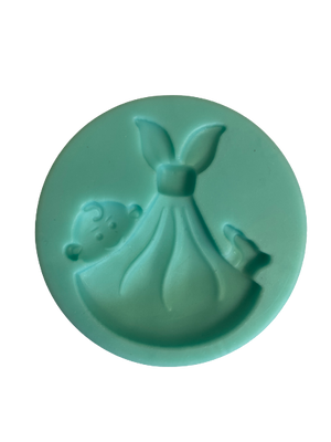 Silicone Mould Baby in Stork