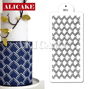 Cake Decorating Stencil CH211