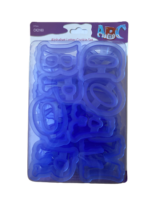 CK2160 Alphabet Plastic Cookie Cutter