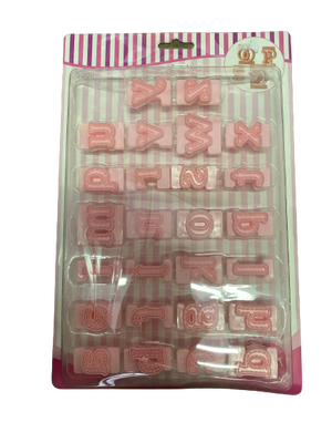 Alphabet Lowercase Patchwork Cutter Set S900