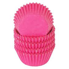 300 piece Dark pink Cupcake Holders Wrappers