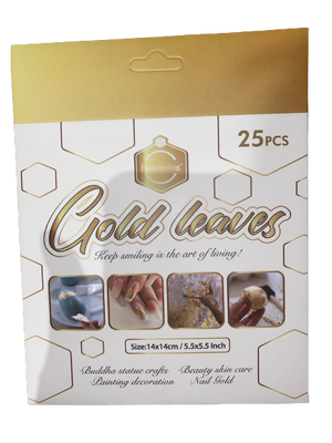 Art Leaf Sheets Gold 25pcs