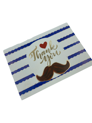 Card Thank You 12x8cm
