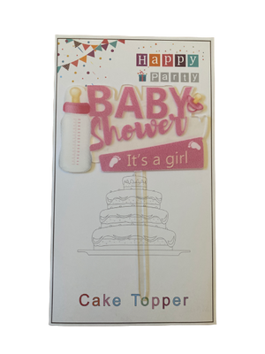 Nr309 Acrylic Cake Topper Baby