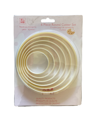 Large shape cutter set Round