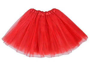 30cm Tutu Skirt Kiddies Red