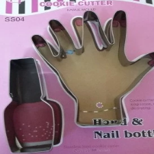 Hand and Cutex Metal Cookie Cutter Set SS04