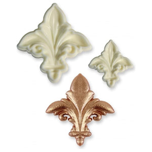 Shape Pop It Mould Plastic Fleur de Lis Set