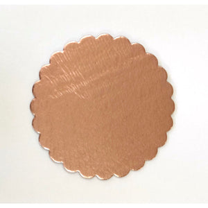 35cm Cake Board Base  Rose Gold