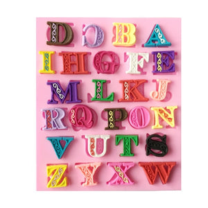 Silicone Mould Alphabet