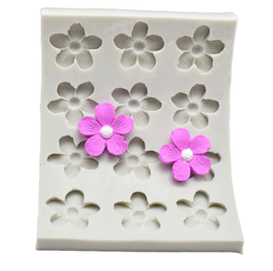 Blossom flowers silicone mould
