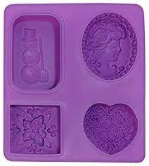 Snowman, rose, butterfly and lady face