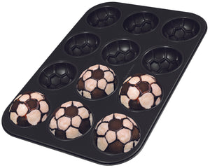 Small Soccer Ball Cupcake Pan