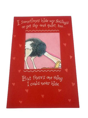 Valentine Card Hide My Feelings