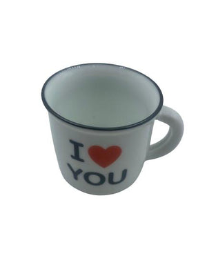 Small Ceramic Mug I Love You