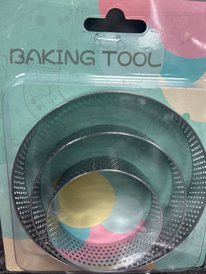 3pc Round Tart Ring