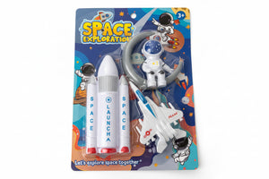 Space Astronaut Exploration Cake Topper